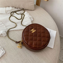 Load image into Gallery viewer, Youbroer Circular Hot Small Round Bag Messenger Bags Diamond Lattice New Crossbody Bag Women In Summer Mini Round Bags