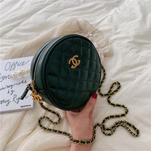 Load image into Gallery viewer, Youbroer Circular Hot Small Round Bag Messenger Bags Diamond Lattice New Crossbody Bag Women In Summer Mini Round Bags